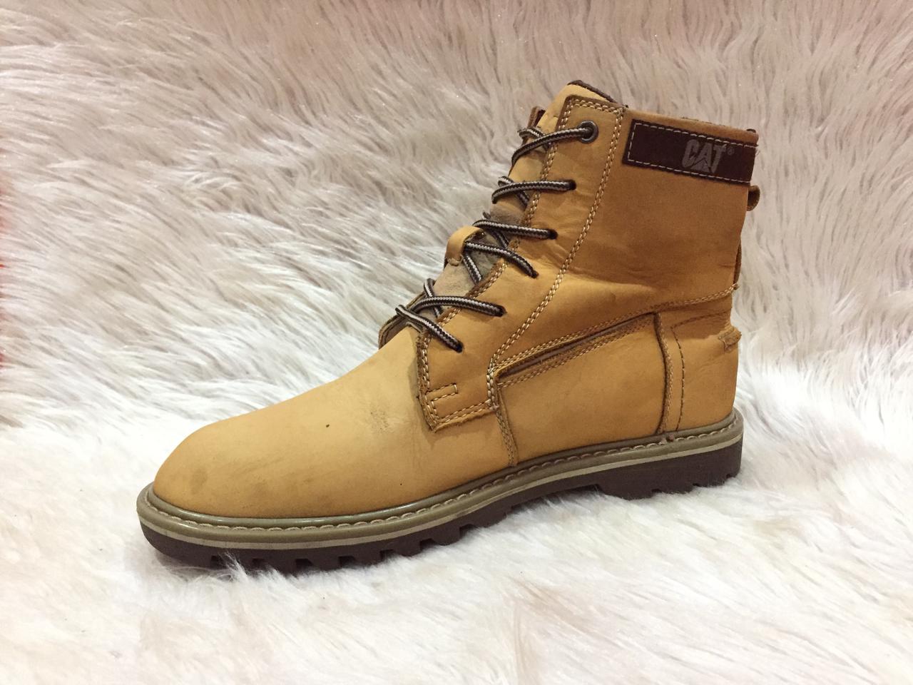 Caterpillar Swingshift Fur Ankle Boots