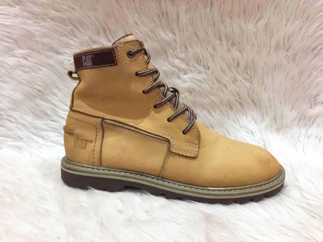Caterpillar Swingshift Fur Ankle Boots