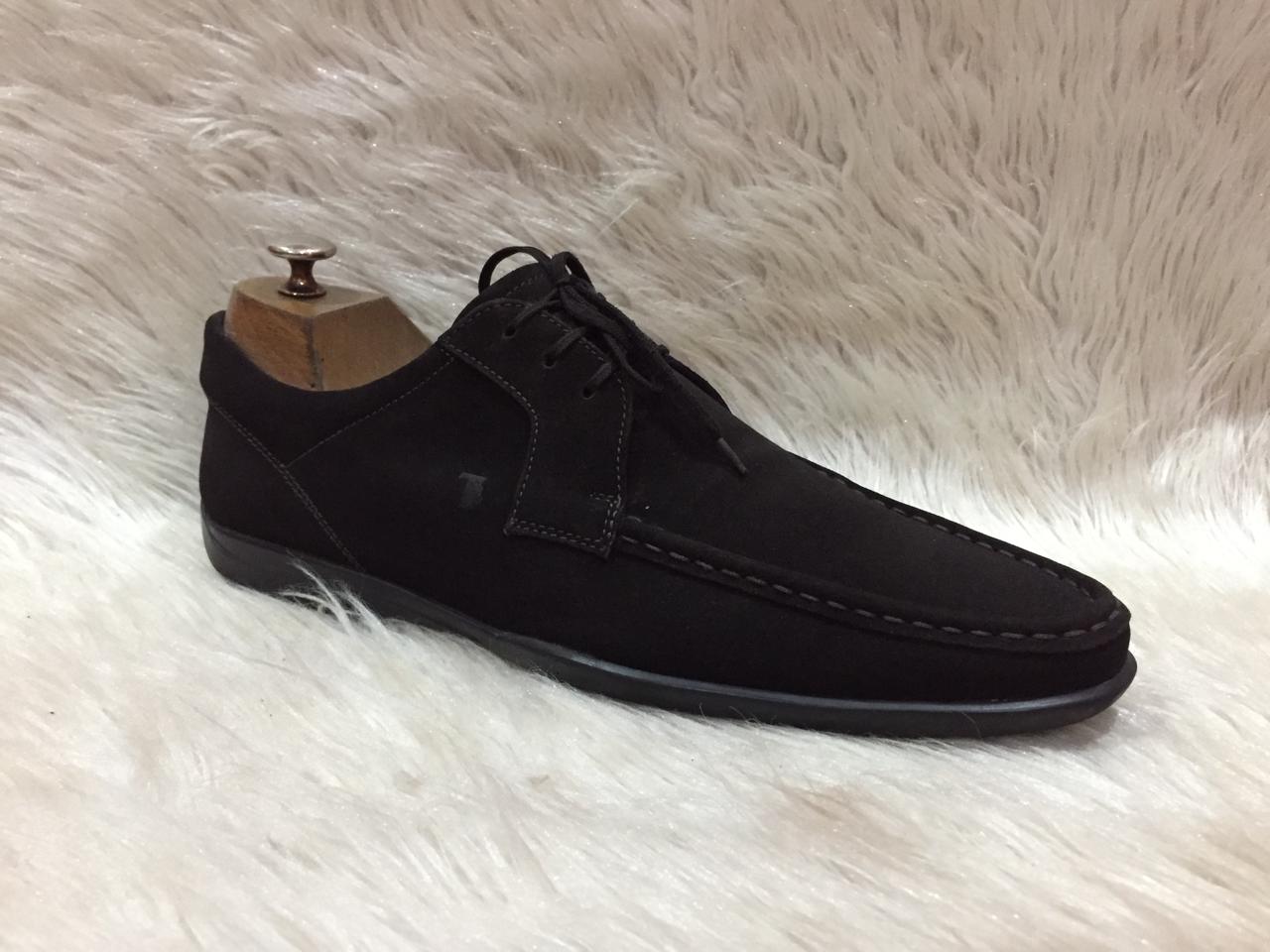 Tod’s Suede Slip-On Loafers