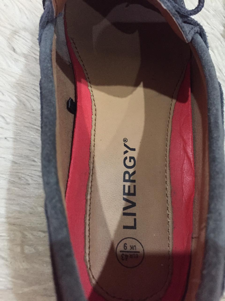Livergy PETROL BLUE SUEDE OPHELIA