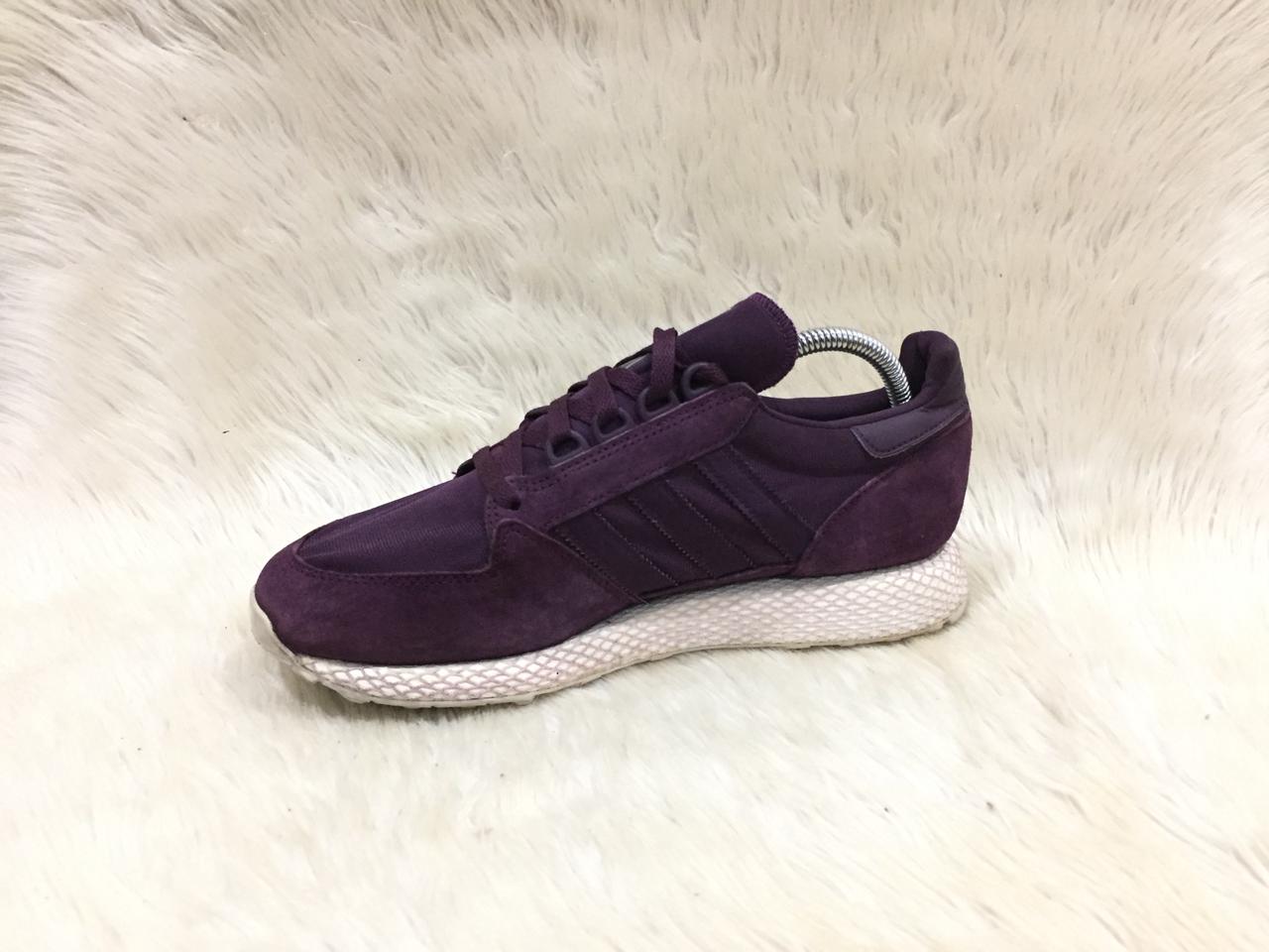 Adidas Forest Grove sneaker in a "Red Night" colorway