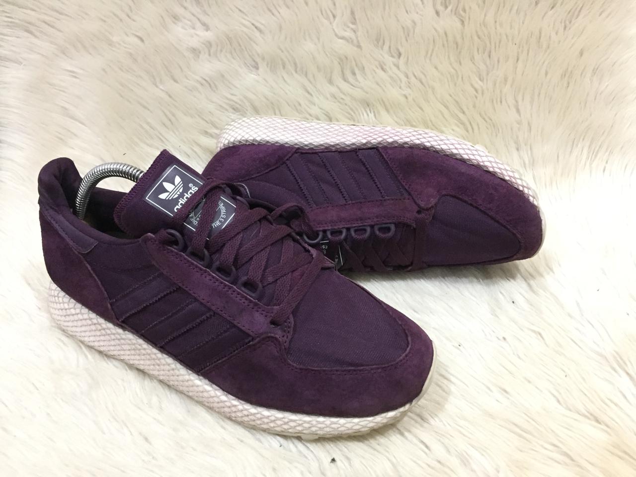 Adidas Forest Grove sneaker in a "Red Night" colorway