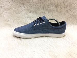 town land denim canvas lace-up sneakers.