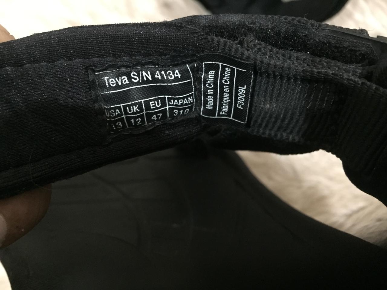 Teva Terra Fi Lite hiking sandal in black