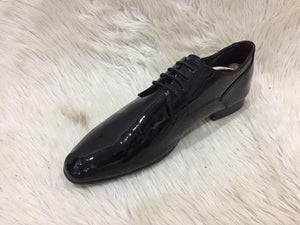 Guy Laroche black patent leather
