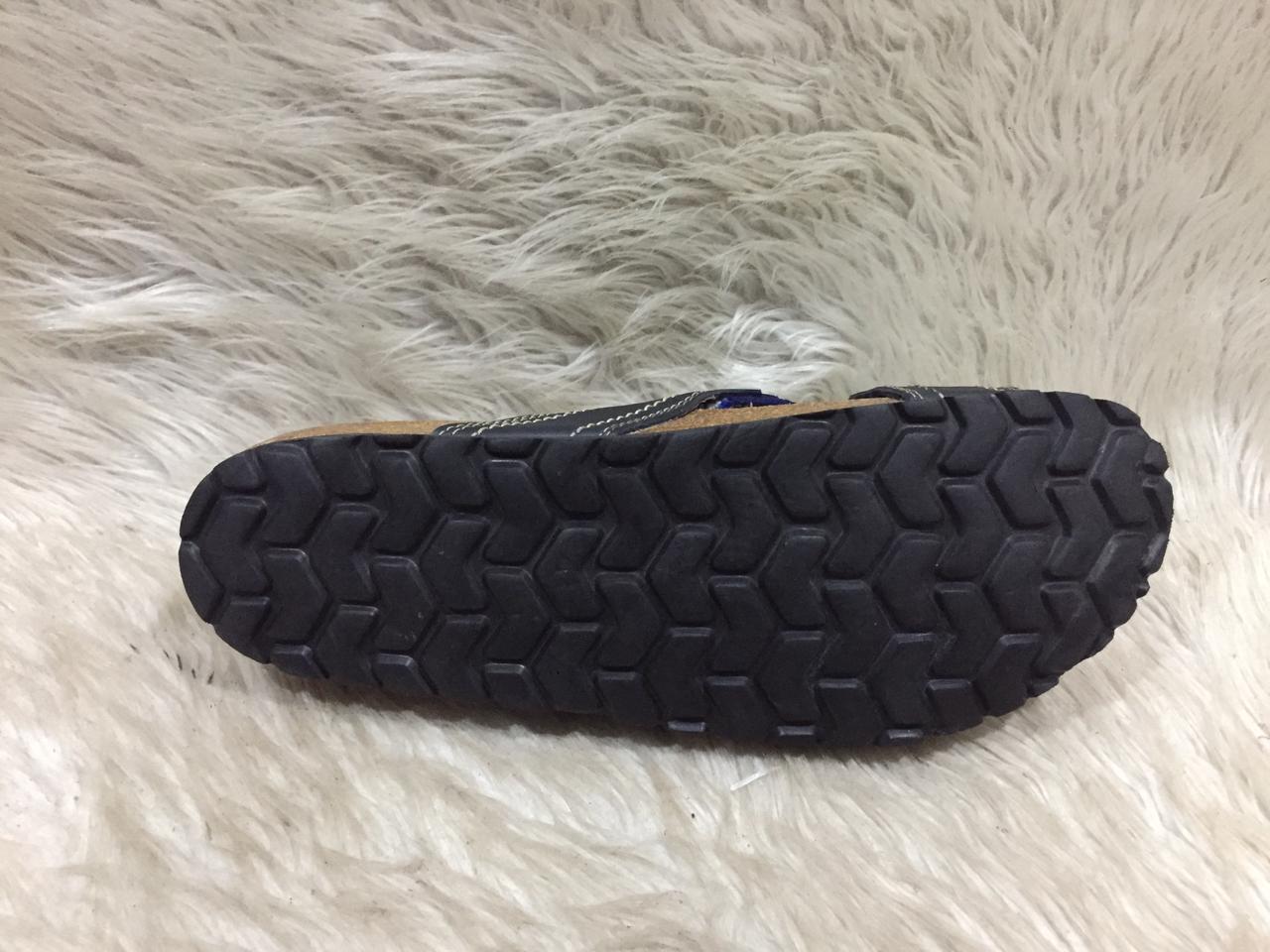 men's sandals with a cork footbed