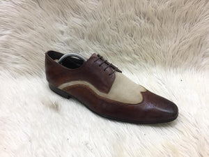 OuneOxford brogue lace-up shoe