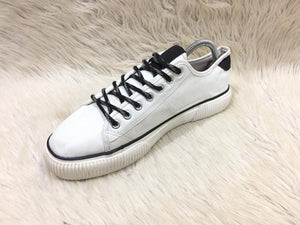 Primark white leather