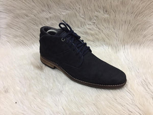 Vertice black suede chukka boots