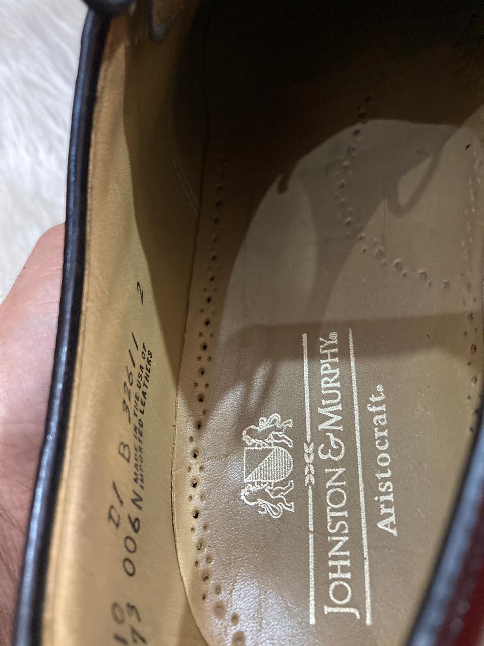 Johnston & Murphy Vintage Men’s Leather Dress Shoes