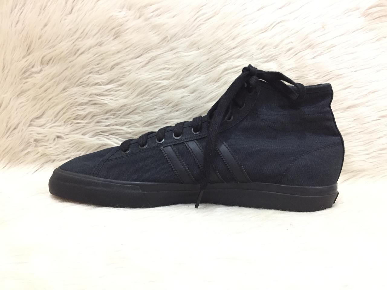 Adidas MATCHCOURT HIGH RX Black Gum Skateboard Sneaker