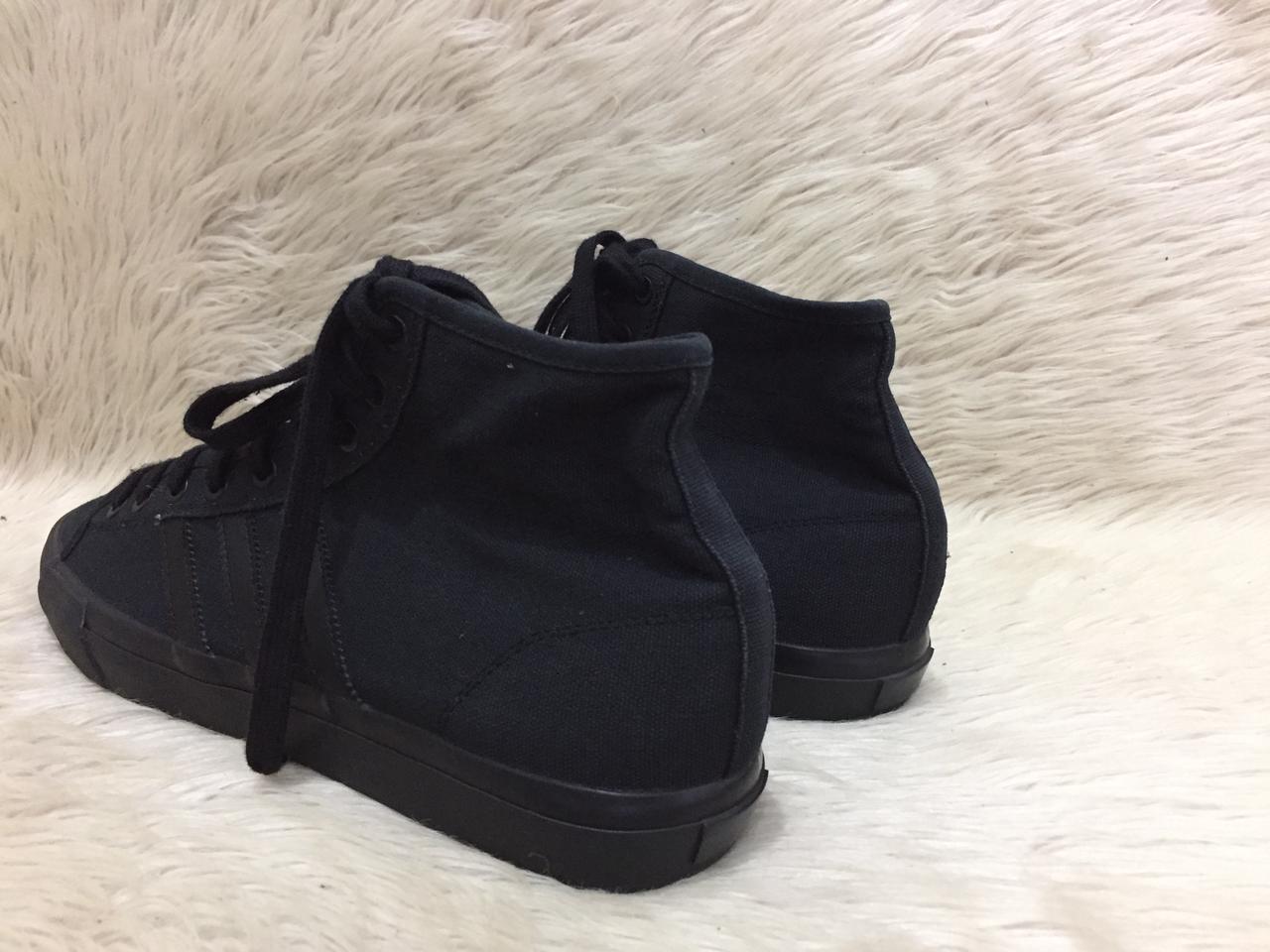 Adidas MATCHCOURT HIGH RX Black Gum Skateboard Sneaker