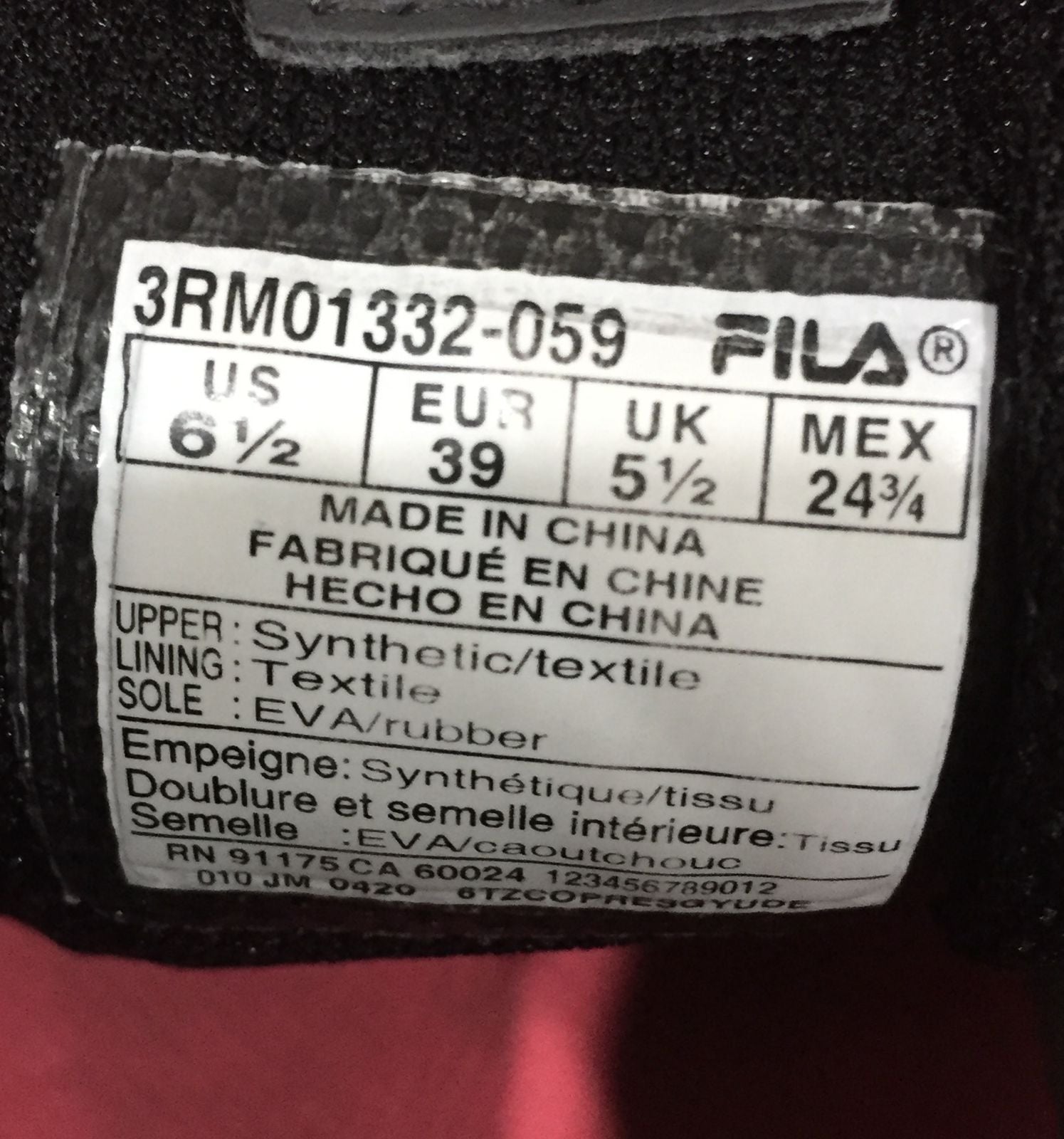 Fila Ray Tracer sneakers