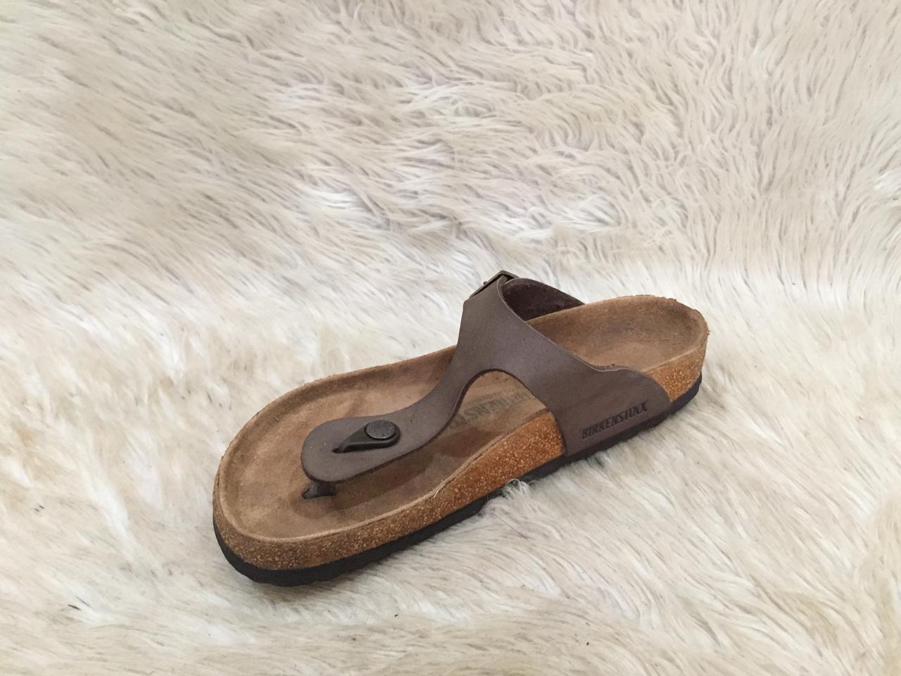 Birkenstock Gizeh oiled leather thong sandal
