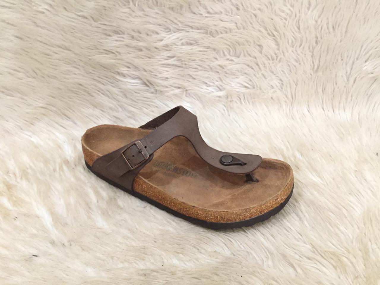 Birkenstock Gizeh oiled leather thong sandal