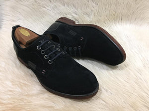Stefanorossi Teakwood suede lace-up shoe.