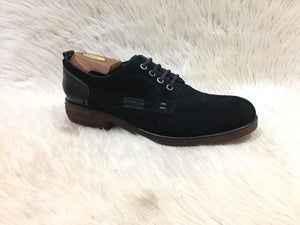 Stefanorossi Teakwood suede lace-up shoe.