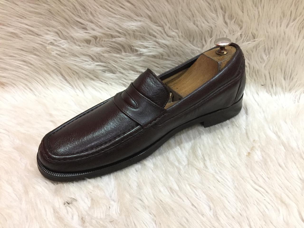 Bally genuine deerskin