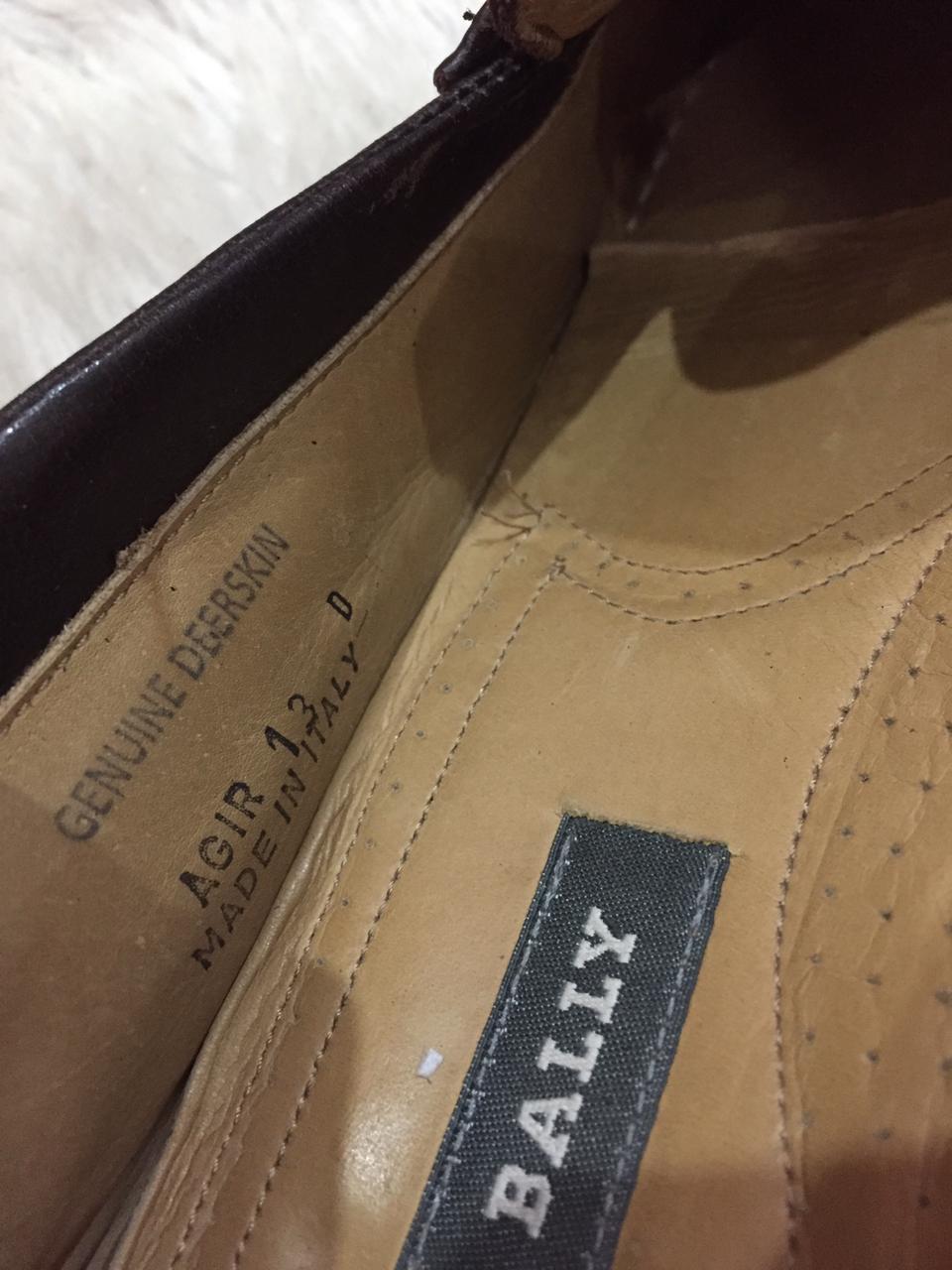 Bally genuine deerskin