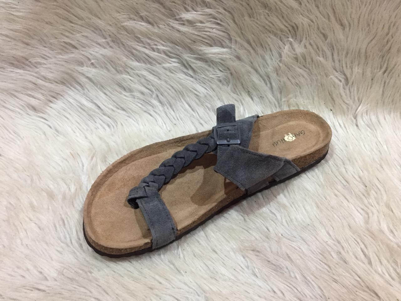 GaaHuu women's footbed sandal. 