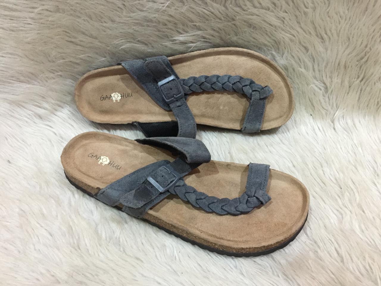 GaaHuu women's footbed sandal. 