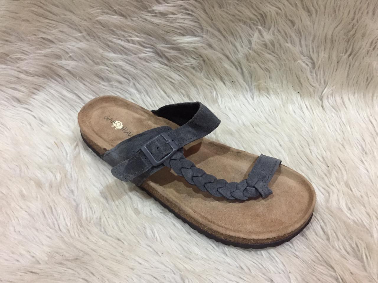 GaaHuu women's footbed sandal. 