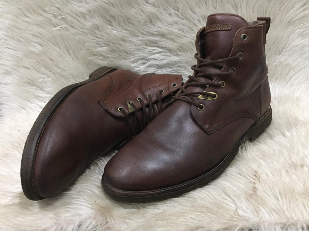 Panama jack lace-up boots