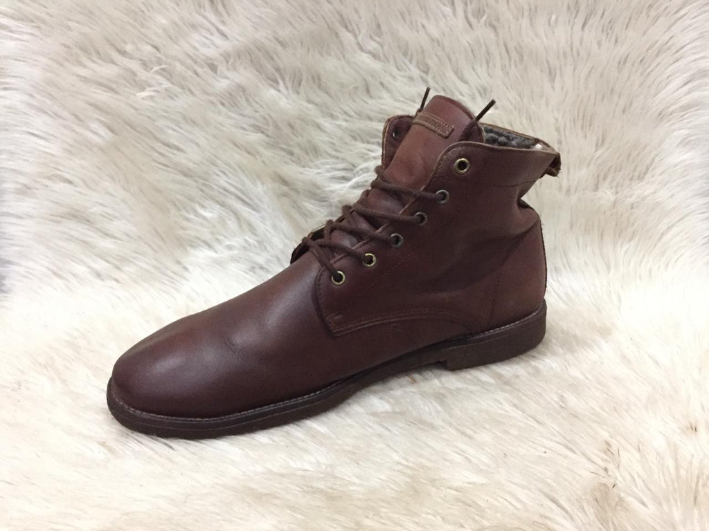 Panama jack lace-up boots
