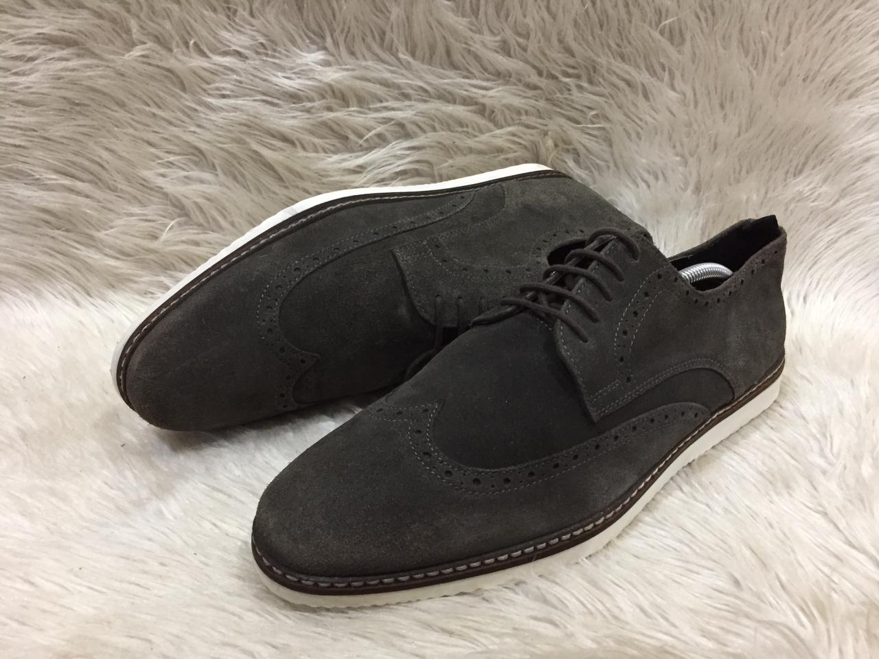 Asos suede wingtip brogue