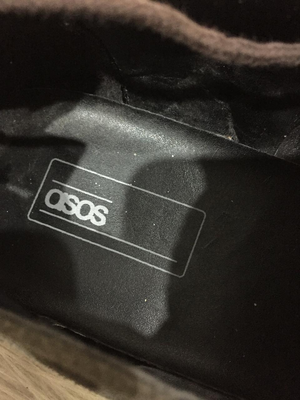 Asos suede wingtip brogue