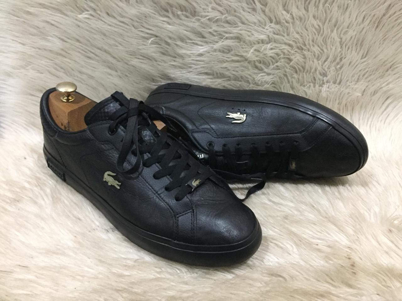 Lacoste Powercourt leather sneakers