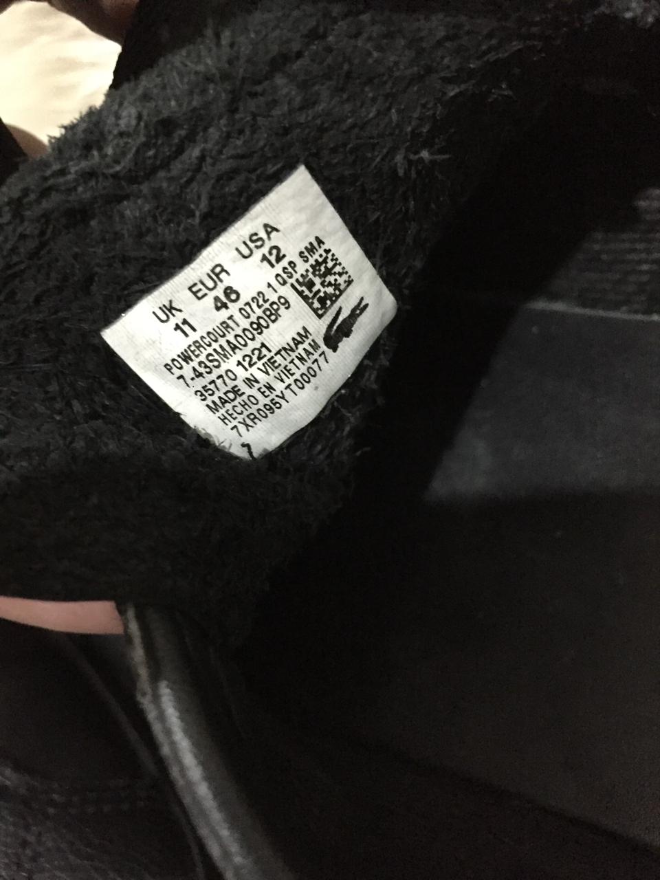 Lacoste Powercourt leather sneakers