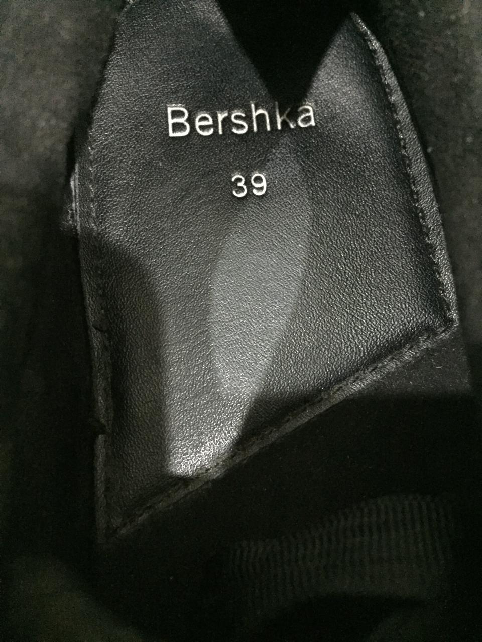 Bershka Women's Lace Up Suede Shoes