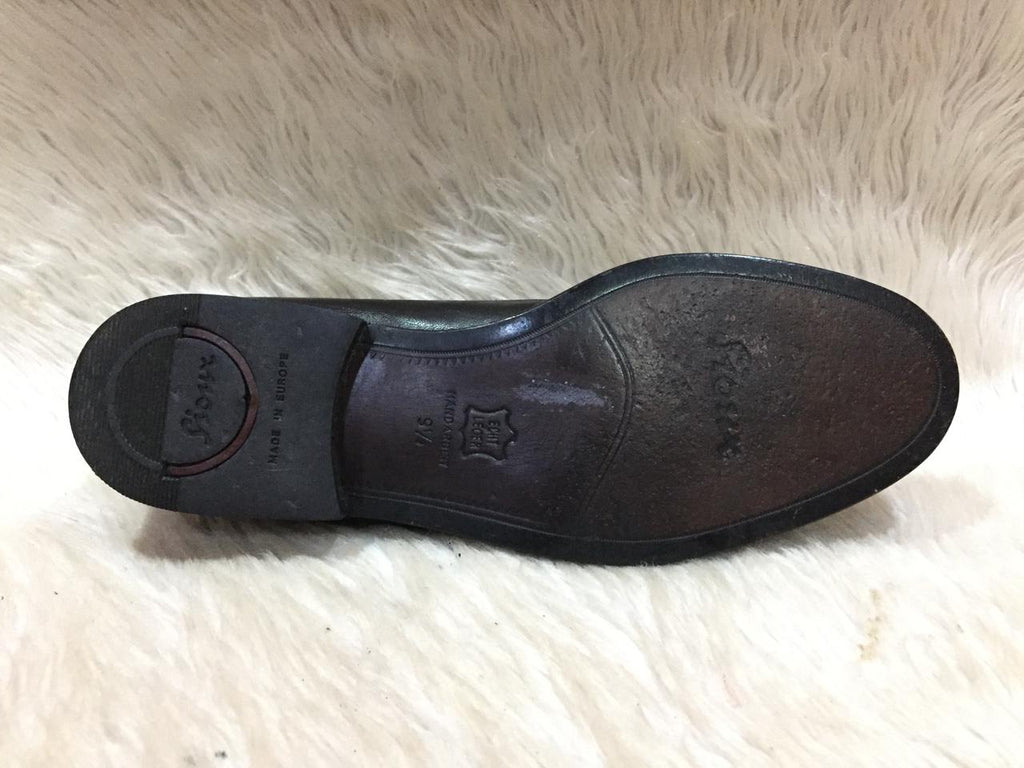 Sioux woven lace-up shoe