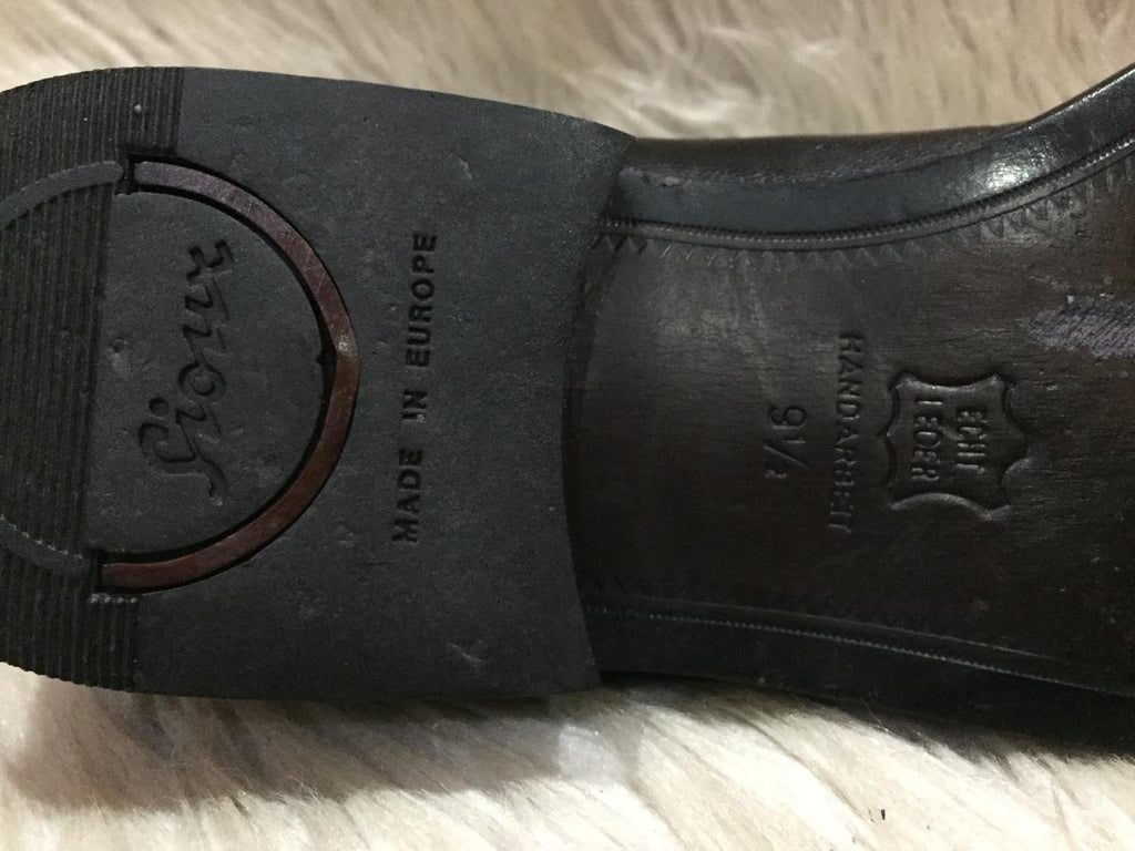 Sioux woven lace-up shoe