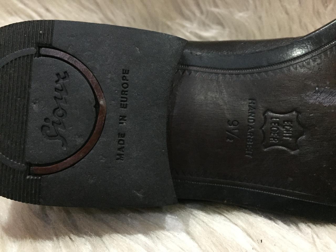 Sioux woven lace-up shoe