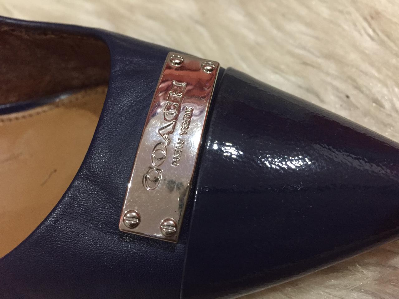 Coach Zan Calf Leather Pump