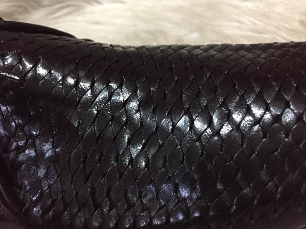 Sioux woven lace-up shoe