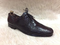 Sioux woven lace-up shoe