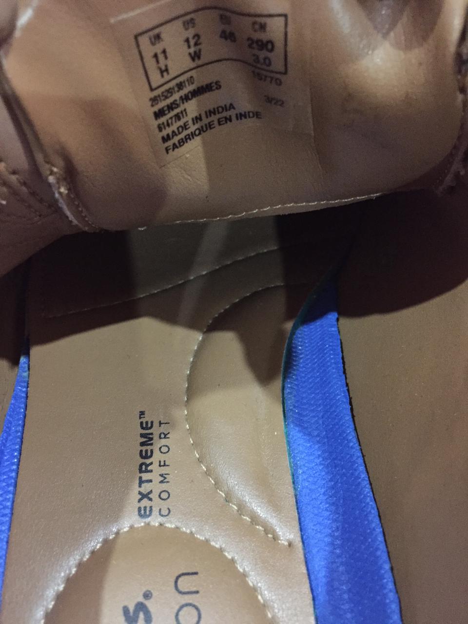 Clarks Men's Whiddon Cap or Tilden Cap derby shoes