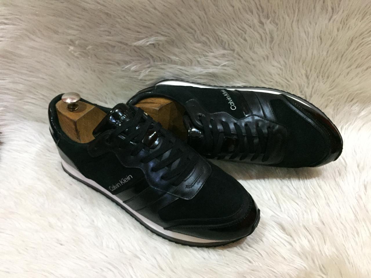 Calvin Klein Low Top Lace Up Sneakers