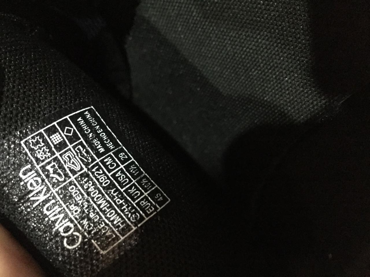 Calvin Klein Low Top Lace Up Sneakers