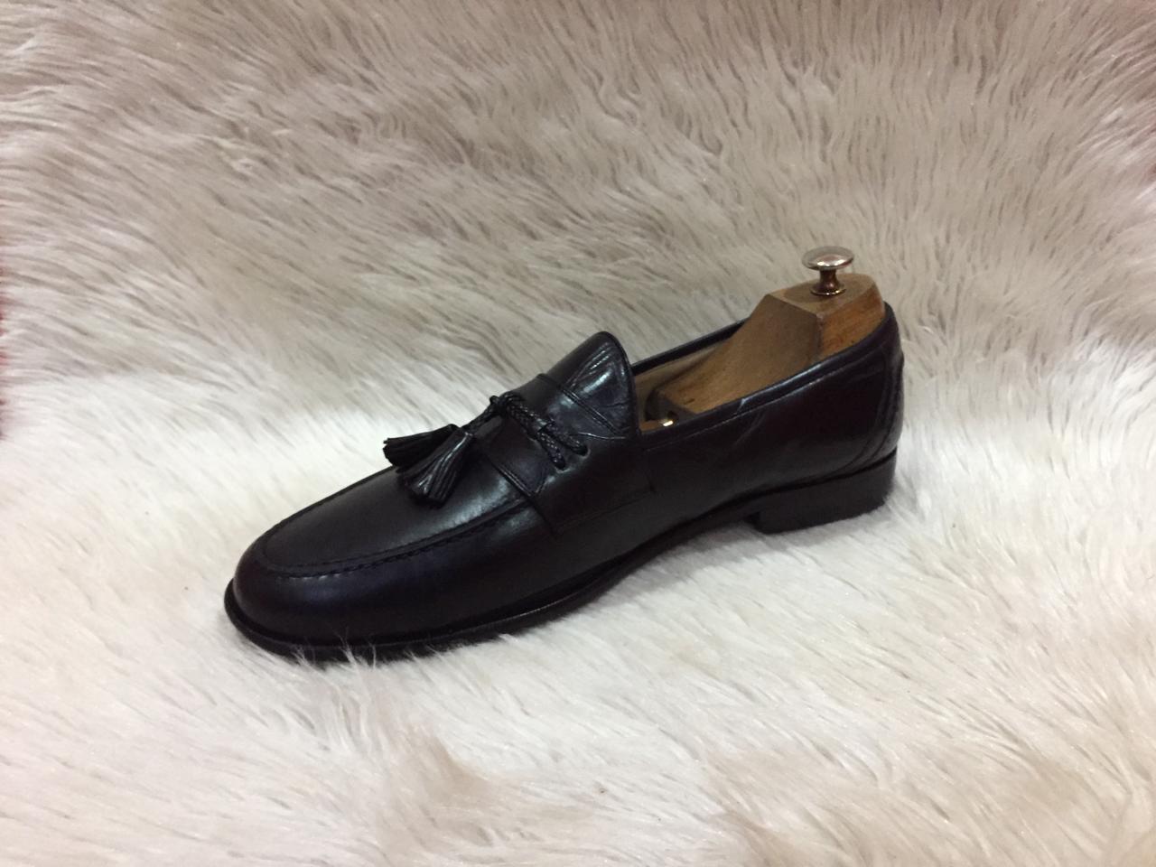Johnston Murphy Strap Tassel Slip-On Shoe