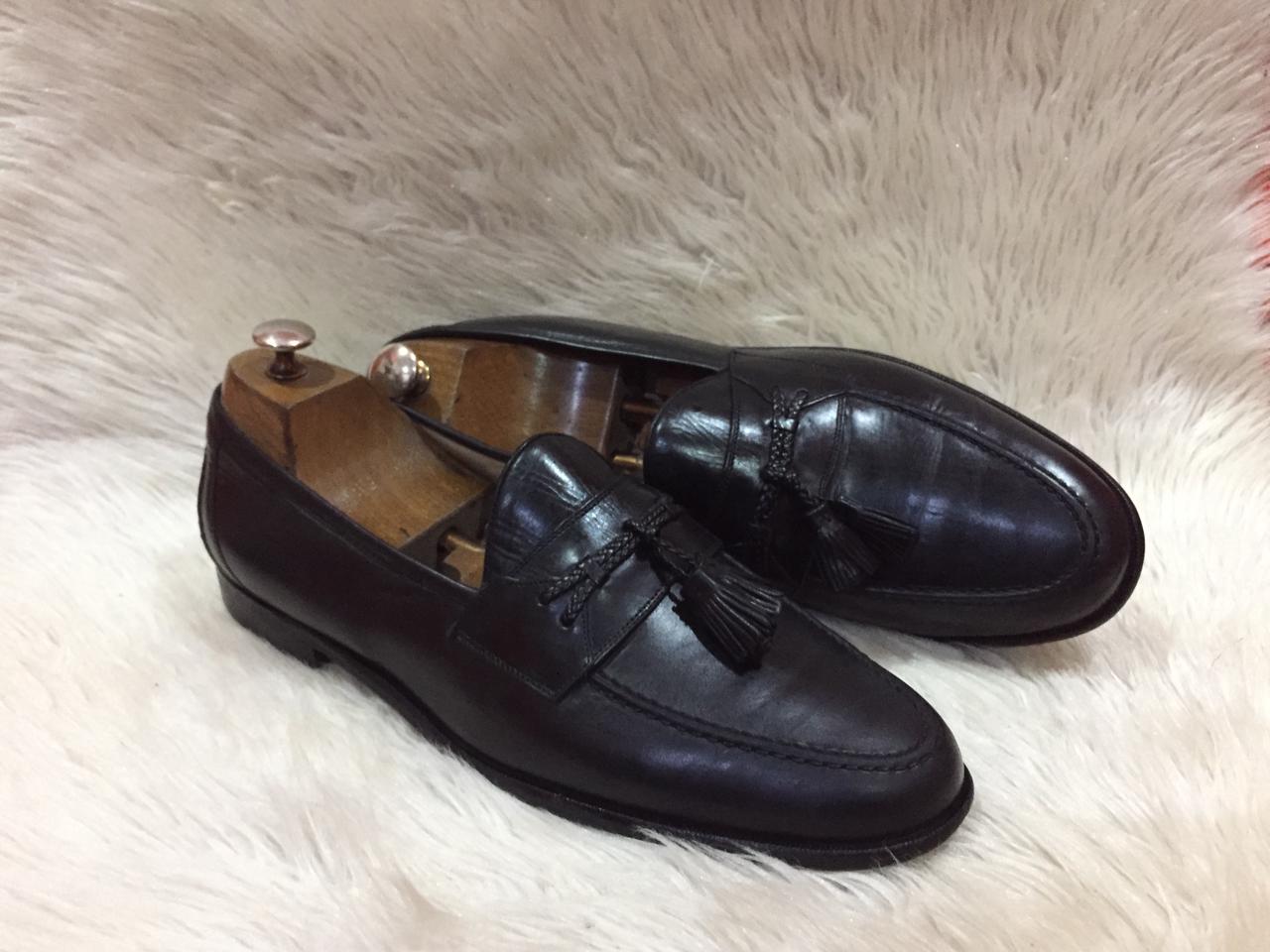 Johnston Murphy Strap Tassel Slip-On Shoe