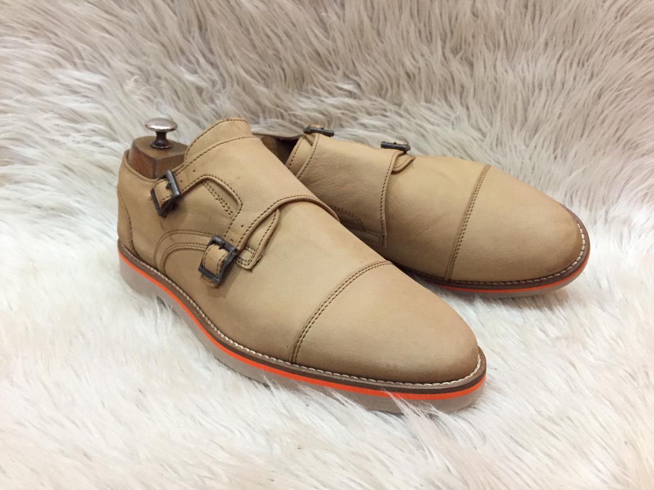 Bar III Men’s Baxter Monk Strap Oxford Shoes