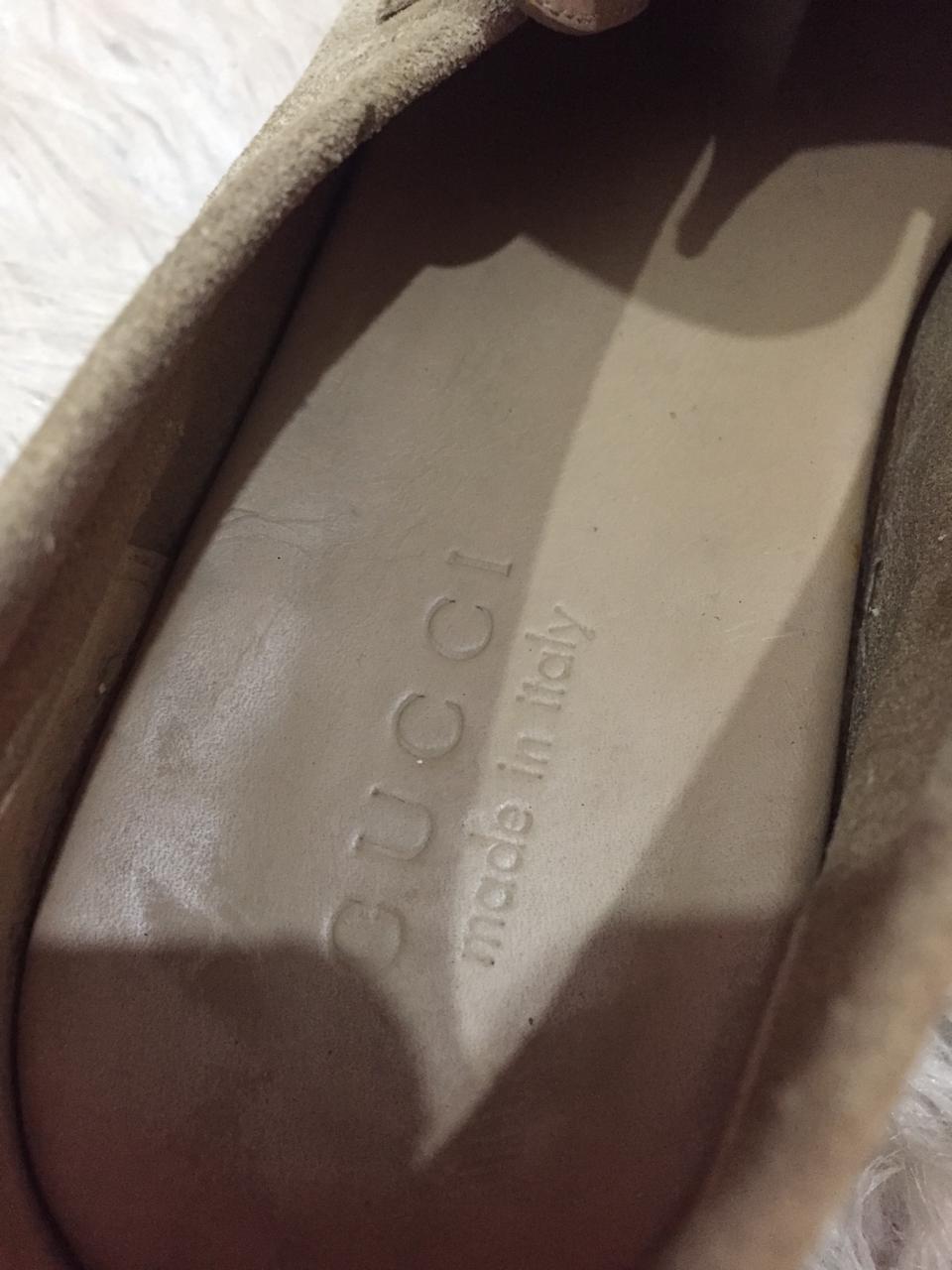 Gucci horsebit men's suede loafers