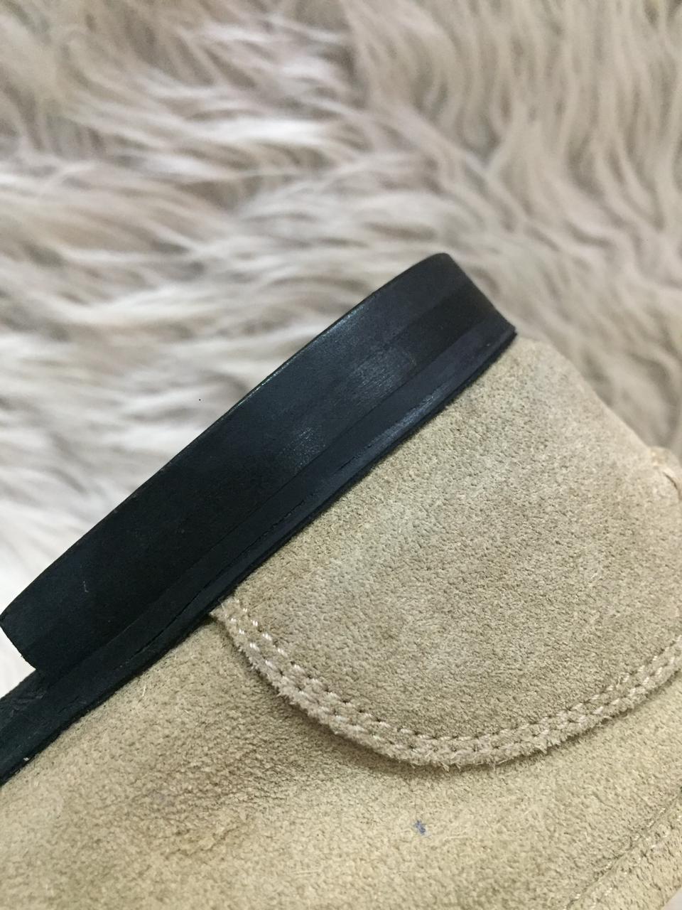 Gucci horsebit men's suede loafers