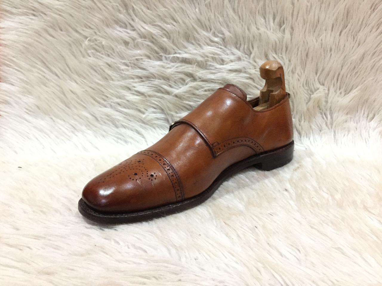 Allen Edmonds St. John's double monk strap dress shoe