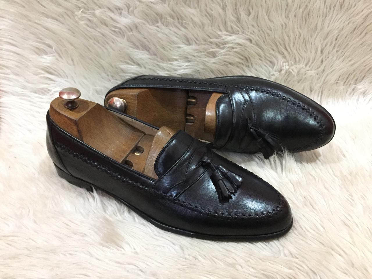 Bally Leather Tassel Loafer