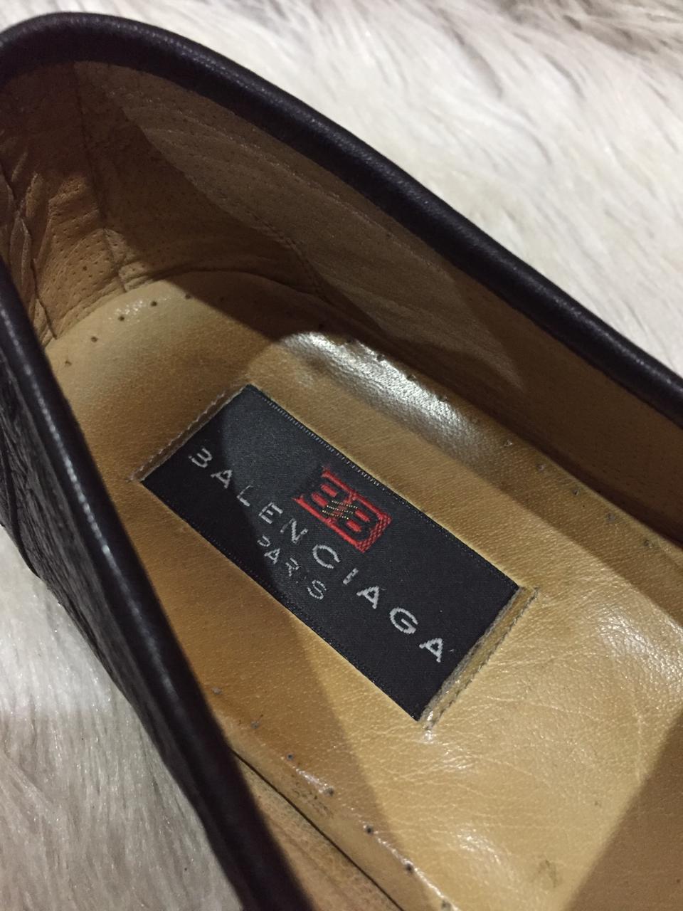 Balenciaga leather loafers